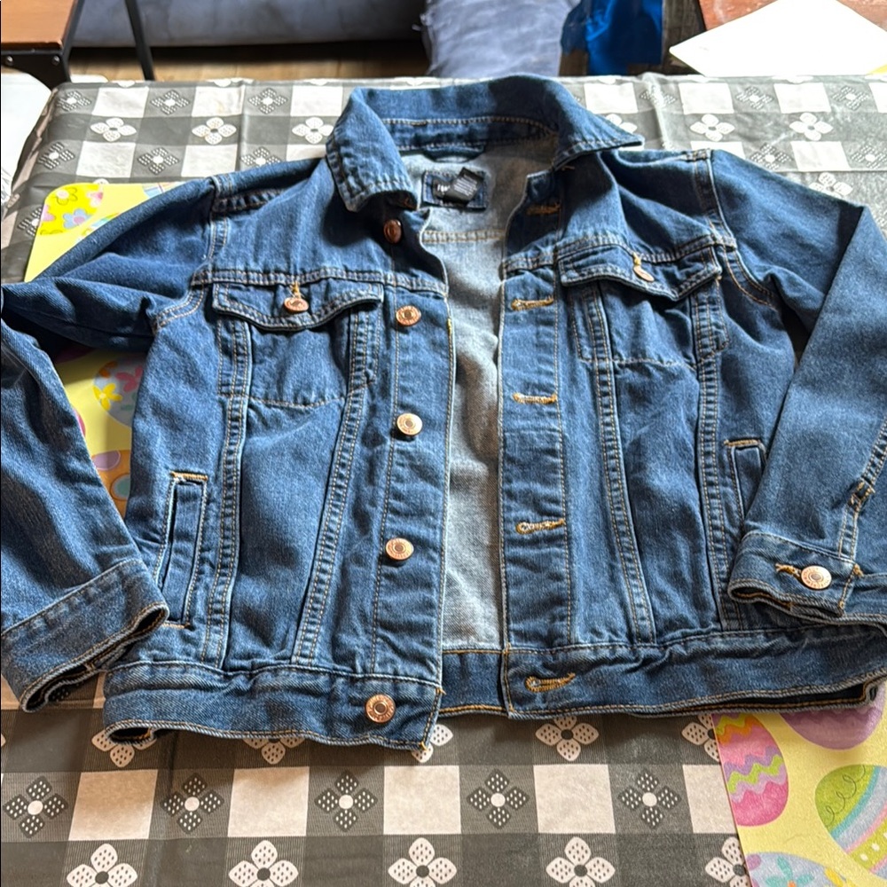 Kids Blue Denim Jacket